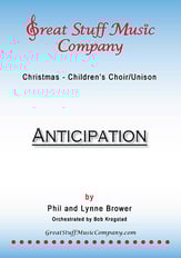 Anticipation Unison choral sheet music cover